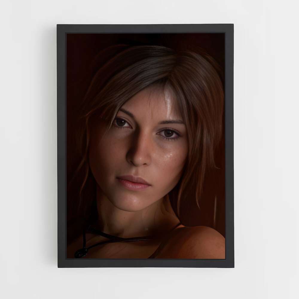 Poster Lara en Désordre – affiche Tomb raider (vue 2)